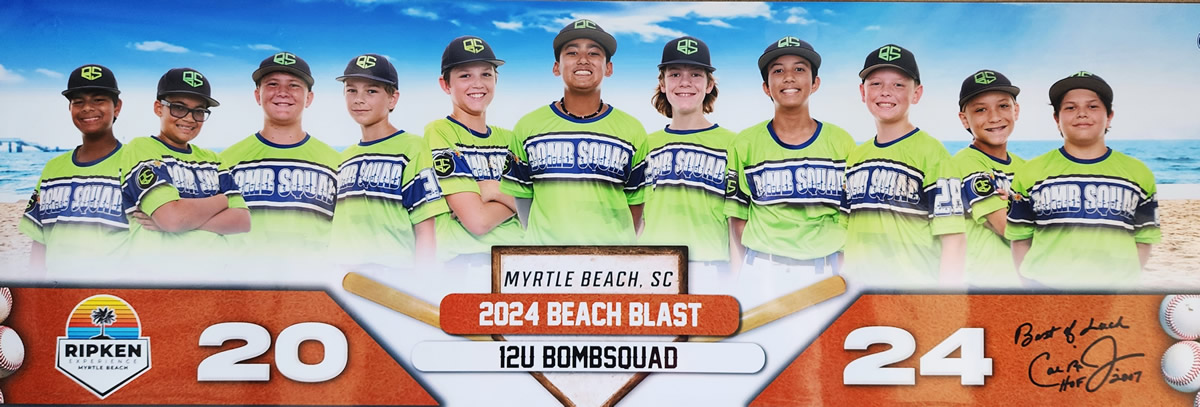 BOMB SQUAD 12U AT THE RIPKEN EXPERIENCE TOURNAMENT IN MYRTLE BEACH – WEEK OF JUNE 16, 2024 post thumbnail image